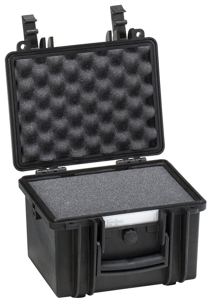 Explorer Cases 2214 Plastic Waterproof Watertight Transit Case, 246 mm 215 mm 162 mm
