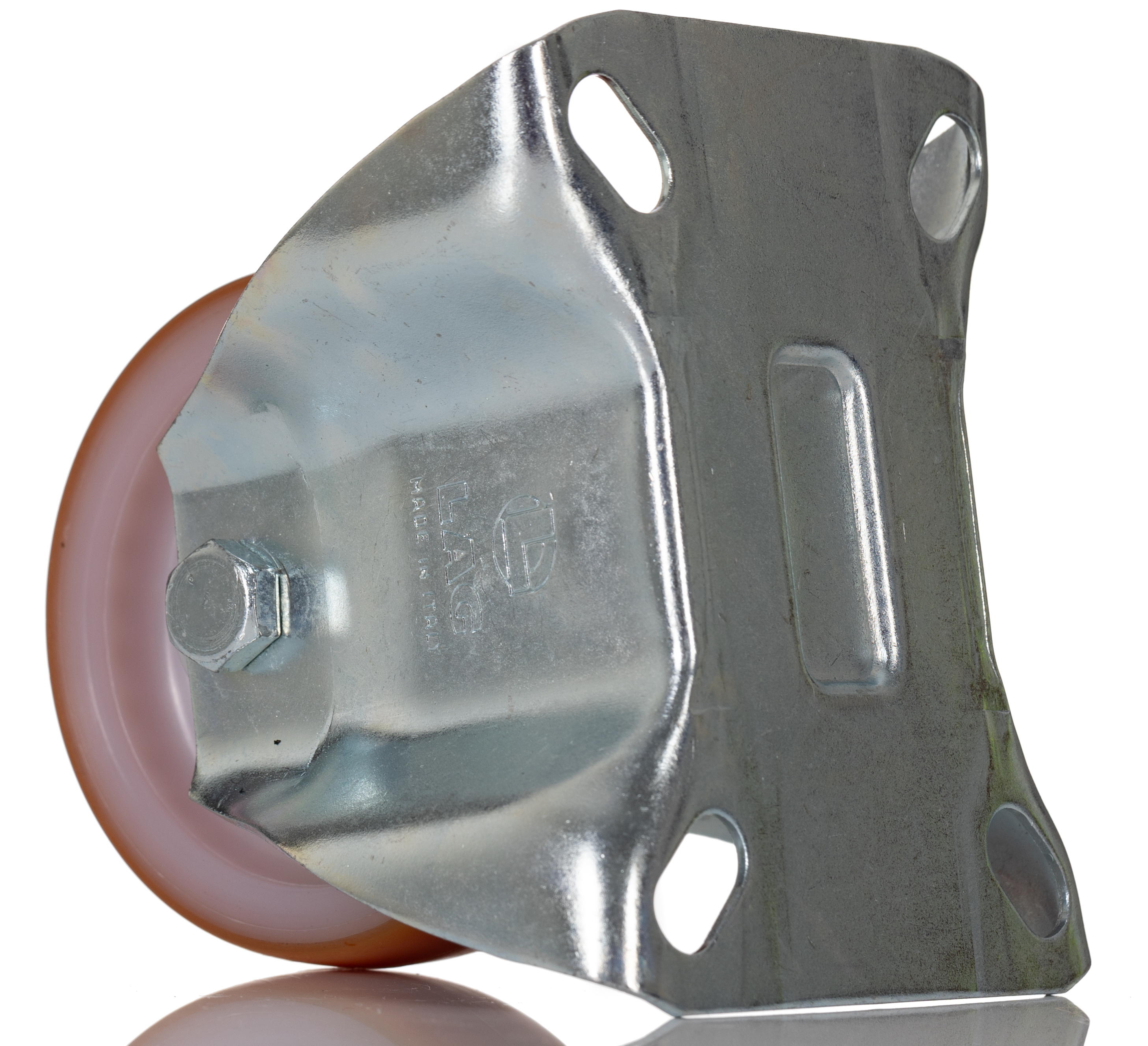 22152 LAG Fixed Castor, 100 kg Capacity, 80 mm Wheel