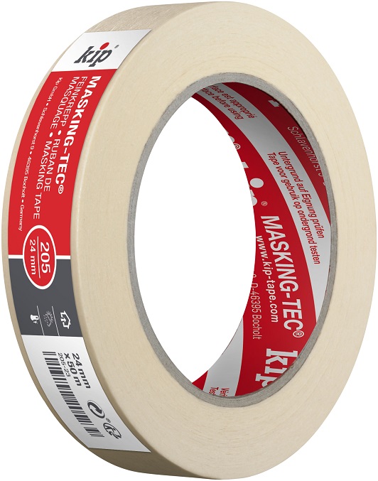 KIP Beige KIP 205 Masking Tape 24mm x 50 m