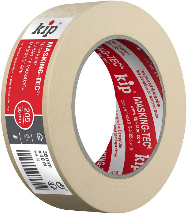KIP Beige KIP 205 Masking Tape 36mm x 50 m