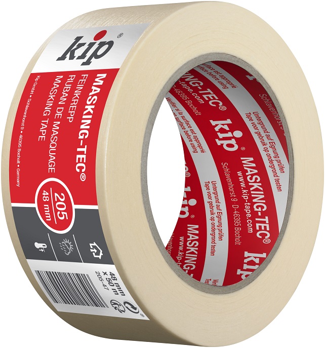 KIP Beige KIP 205 Masking Tape 48mm x 50 m