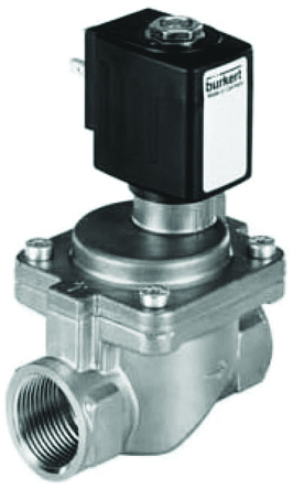 Burkert Solenoid Valve 221997, 2 Port, NC, 230V ac