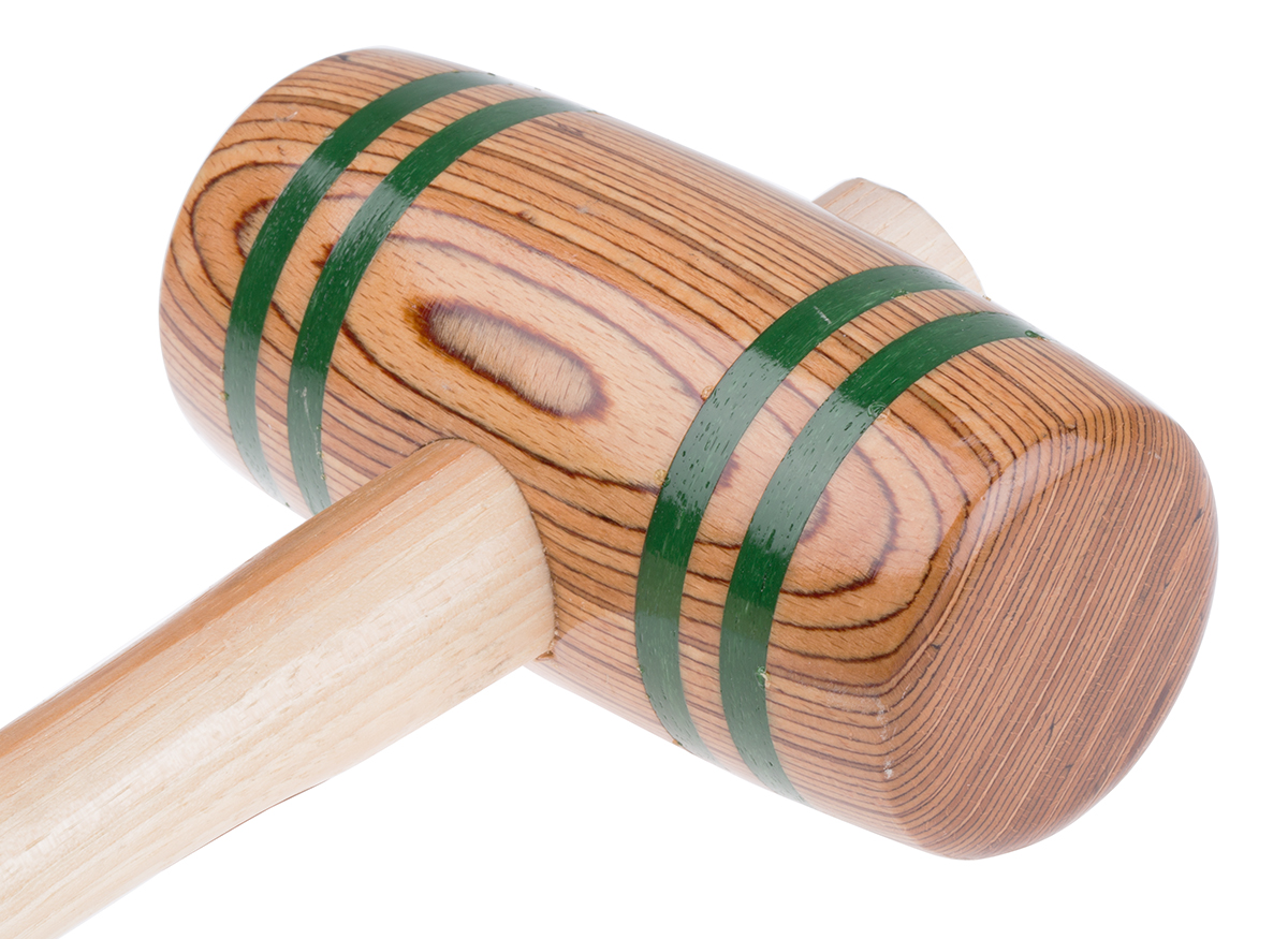 222-1619 RS PRO Hardwood Mallet Replaceable Face 750 g