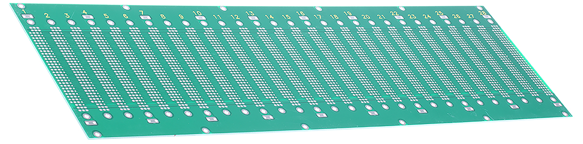 Vero Technologies 96 Way Backplane Epoxy Glass Fabric Laminate 2 84 HP With 15.24 mm Connector Pitch