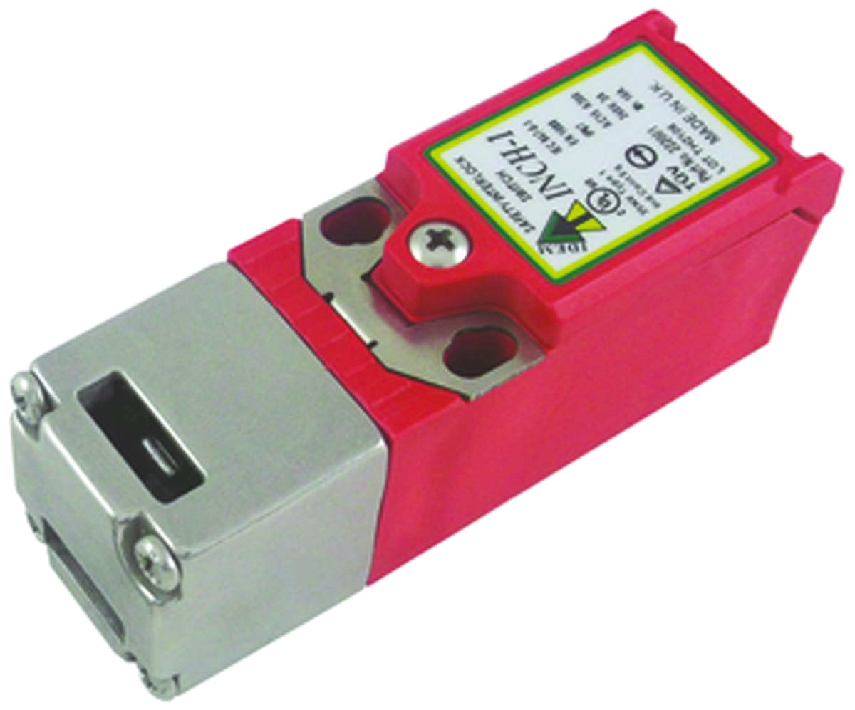 IDEM INCH-1 Safety Interlock Switch, Keyed Actuator Included, Fibreglass Polyester, Interlock
