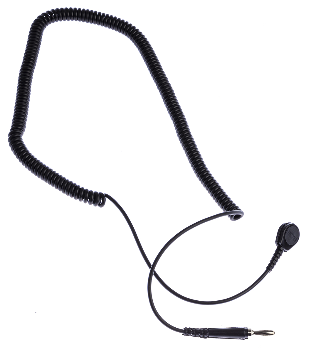 SCS ESD Grounding Cord With Clip On