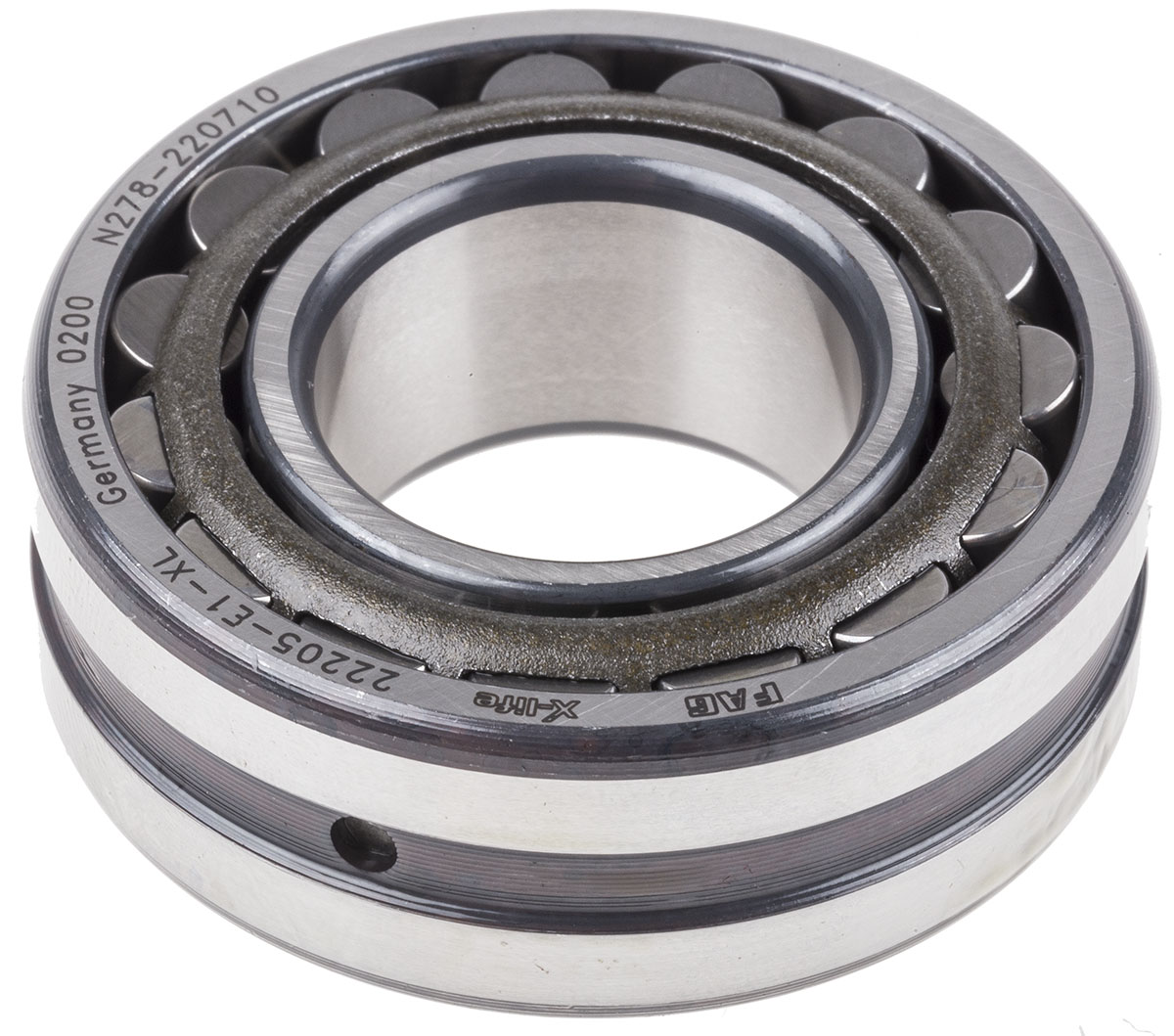 FAG 22205-E1-XL 25 mm Bore Spherical Bearing, 52 mm OD, 42.5 kN