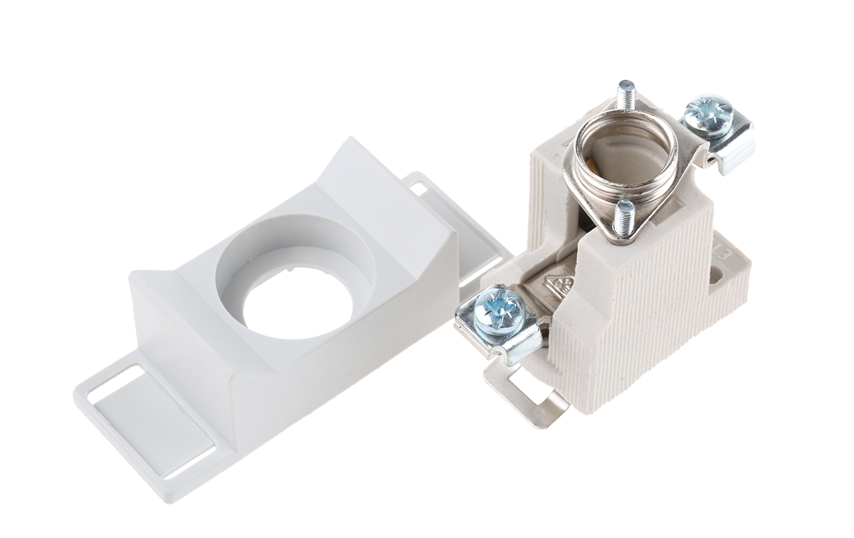 2221011 ETI 16A Bottle Fuse Holder, 1P-Pole for D01, 400V ac