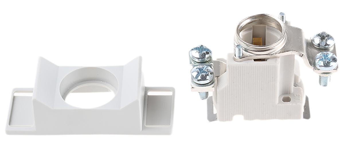 2222011 ETI 63A Bottle Fuse Holder, 1P-Pole for D02, 400V ac
