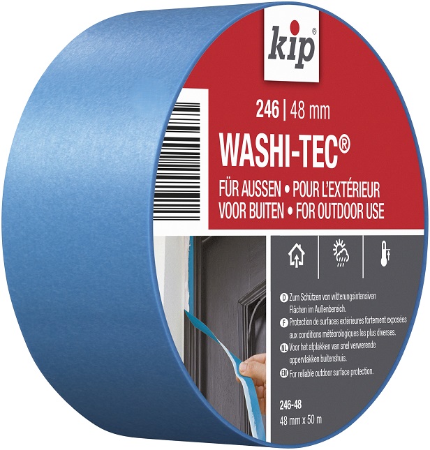 KIP Blue Washi-Tec Premium Outdoor Masking Tape 48mm x 50 m