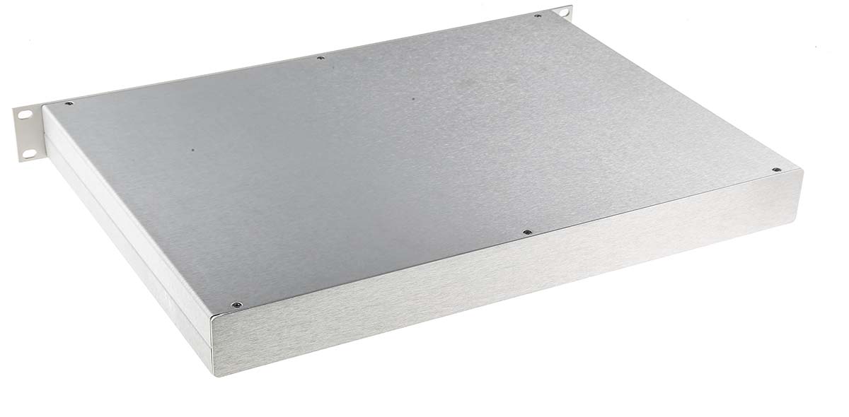 223-764 RS PRO Grey Drawer, 1 U, 483mm x 456 mm