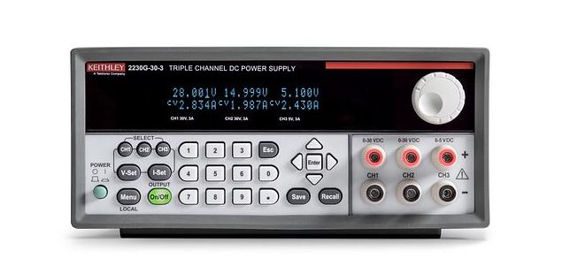 Keithley Digital Bench Power Supply, 2-Output 30 V to  30V, 195 W, 3 A Max