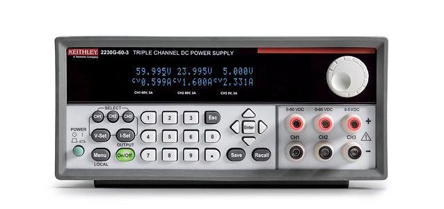 Keithley Digital Bench Power Supply, 2-Output 60 V to  60V, 375 W, 3 A Max