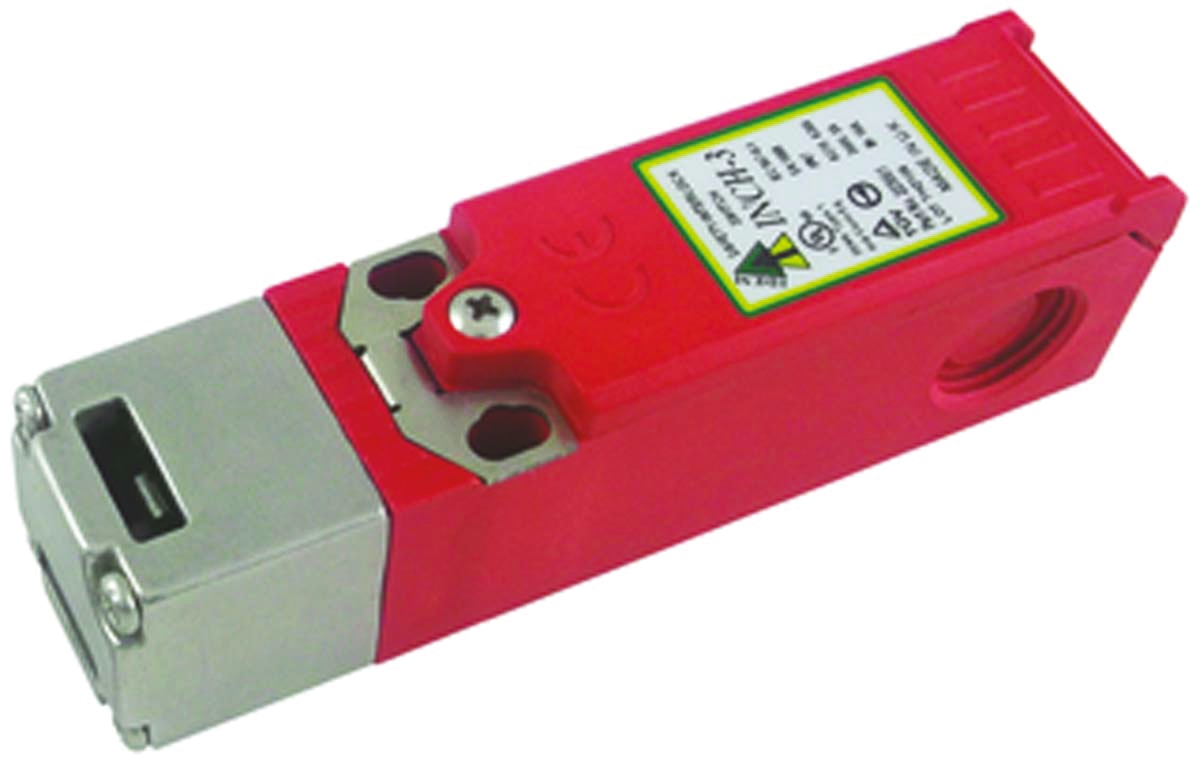 IDEM INCH-3 Safety Interlock Switch, Keyed Actuator Included, Fibreglass Polyester, Interlock