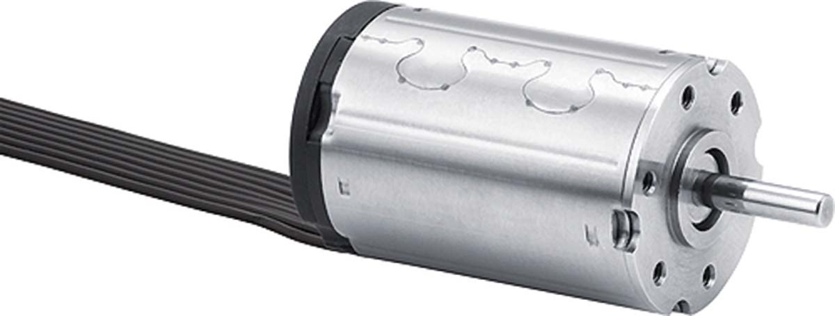 Faulhaber 4 Pole Technology DC Motor, 8.8 W, 12V dc, 14.7 mNm, 4450rpm, 3 mm Shaft Diameter