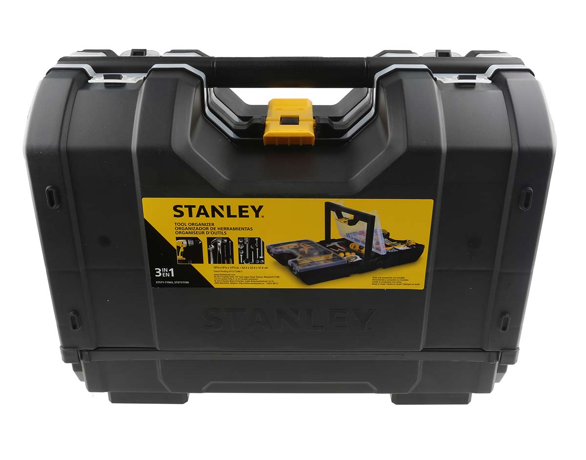 Stanley 3 in 1 3 drawers  Plastic Tool Box, 306 x 157 x 192mm