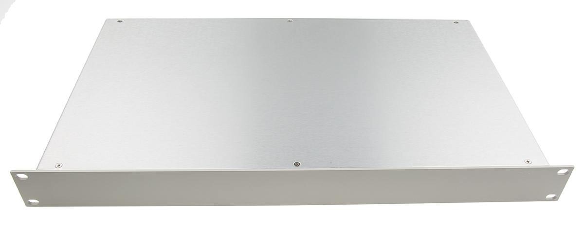 RS PRO, 1 U 19 in Rack Mount Case P10 254 mm 44 mm