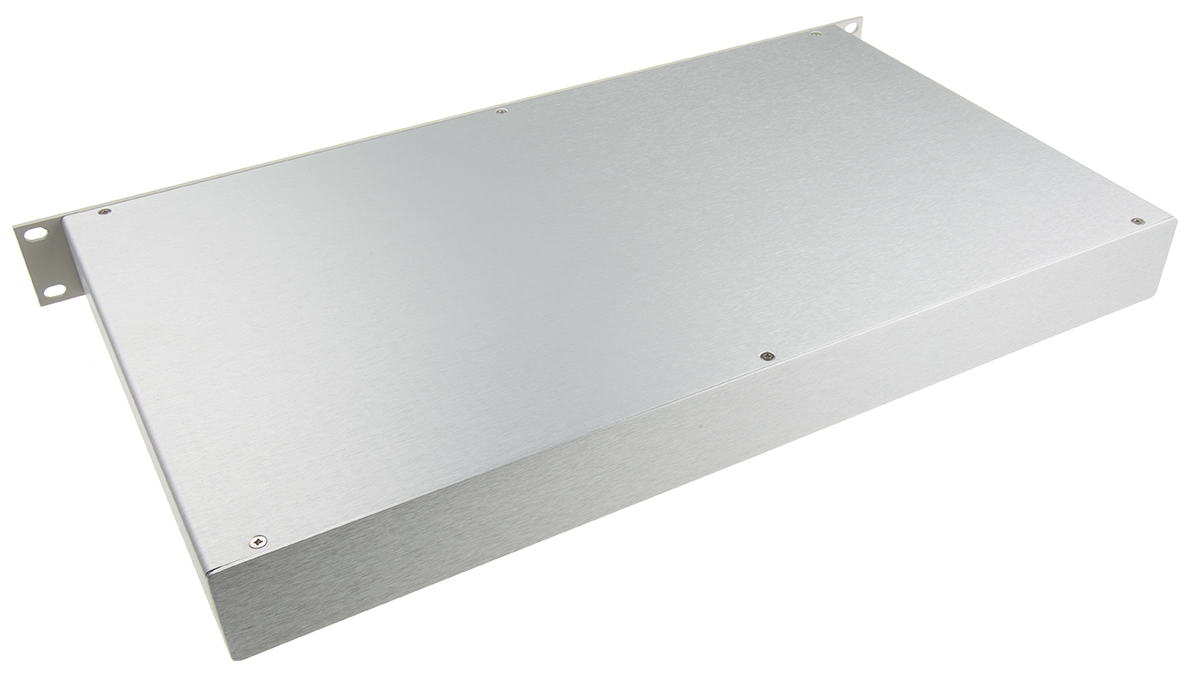 224-206 RS PRO, 1 U 19 in Rack Mount Case P10 254 mm 44 mm