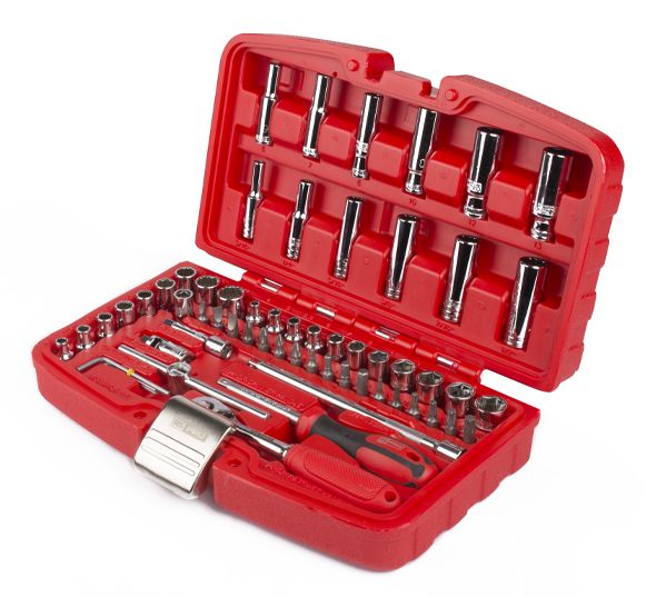 224-2248 RS PRO 60-Piece 1/4 in Standard Socket Set