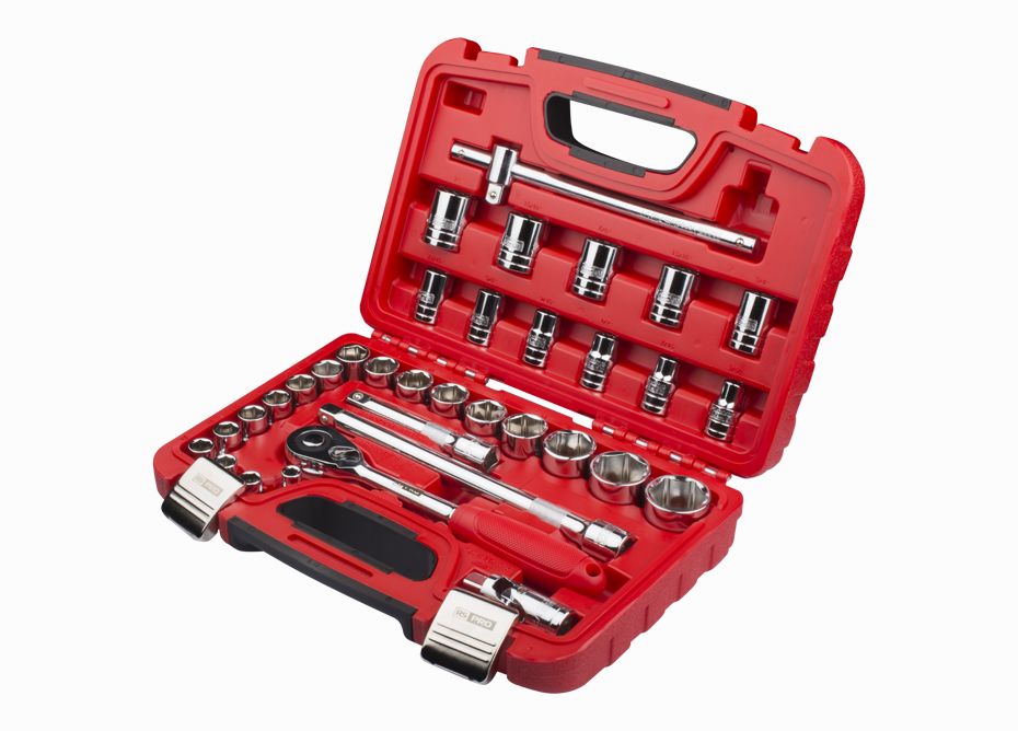 RS PRO 34-Piece 1/2 in Standard Socket Set