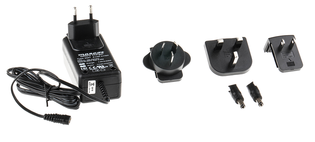Mascot 2240 Battery Pack Charger For, Lithium-ion, Battery Pack with UK, EU, US, AUS plug