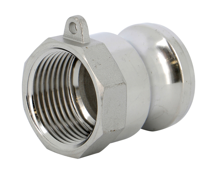 Sferaco Stainless Steel Hose Connector Female ISO 7-1 R ISO 228-1 2 in, 18 bar