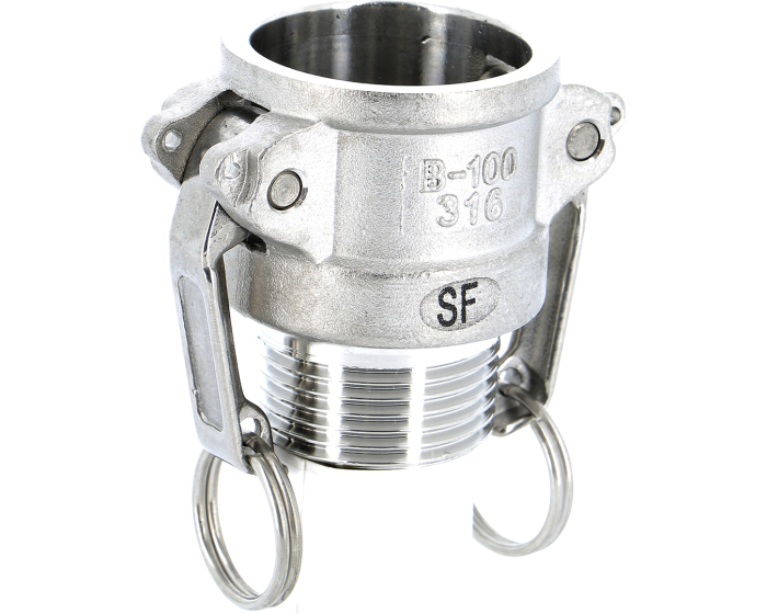 Sferaco Stainless Steel Hose Coupling Female ISO 7-1 R ISO 228-1 1 in, 18 bar