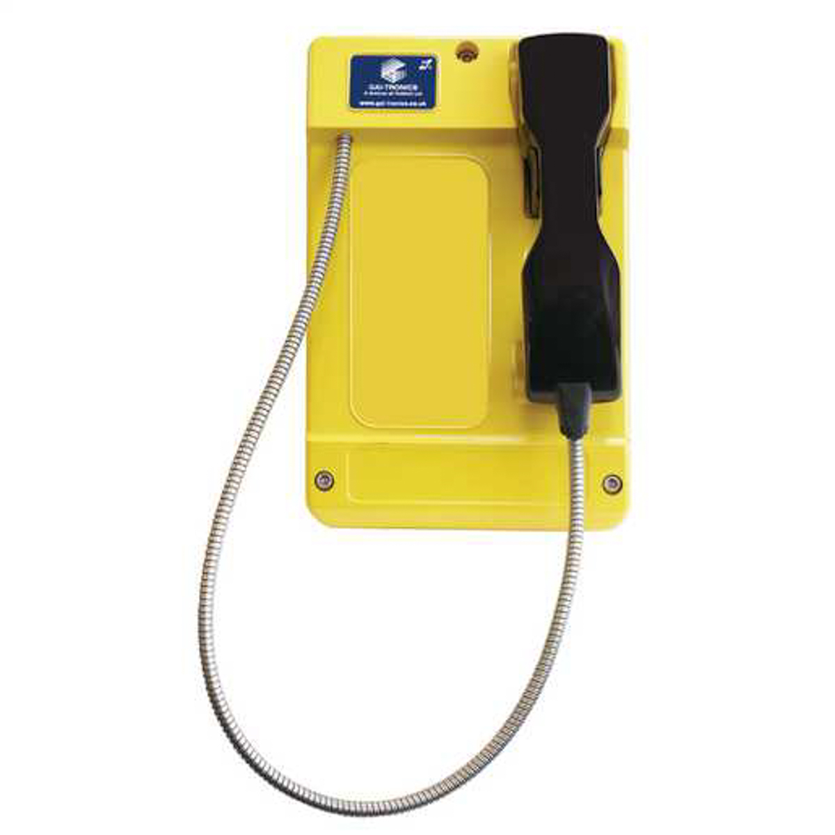 Gai-Tronics Commander Corded Black, Yellow Telephone