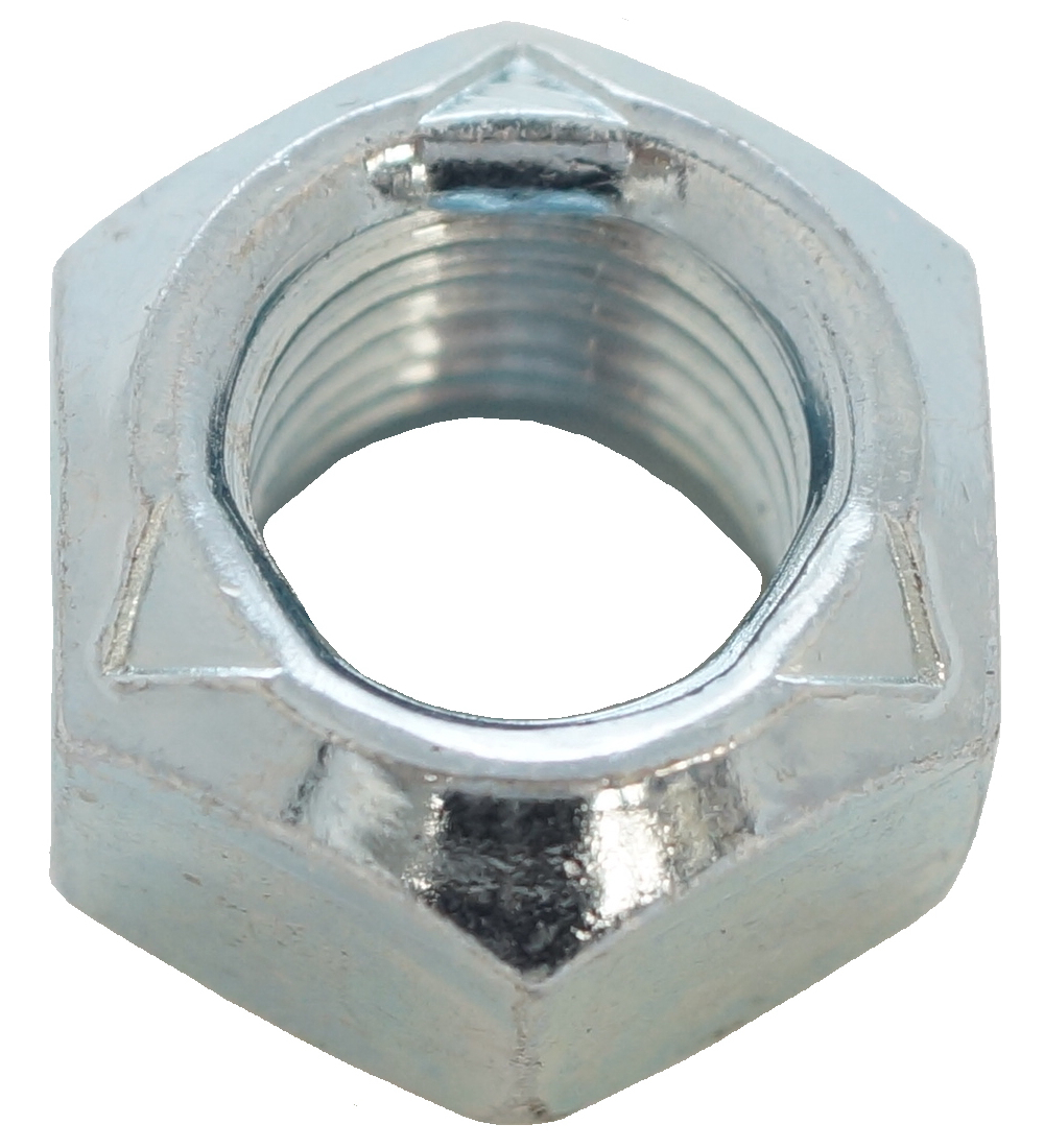 RS PRO, Bright Zinc Steel Locking Nut, DIN 980V