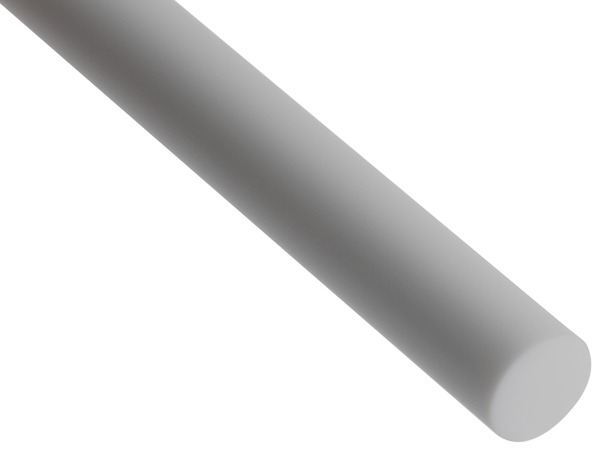 Goodfellow Ceramic Rod Machinable Glass Ceramic White, 300 mm L, 10 mm Diameter