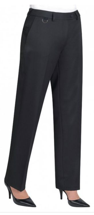 Brook Tavener 2256 Women's Trousers Black 101 cm Waist 92cm Leg