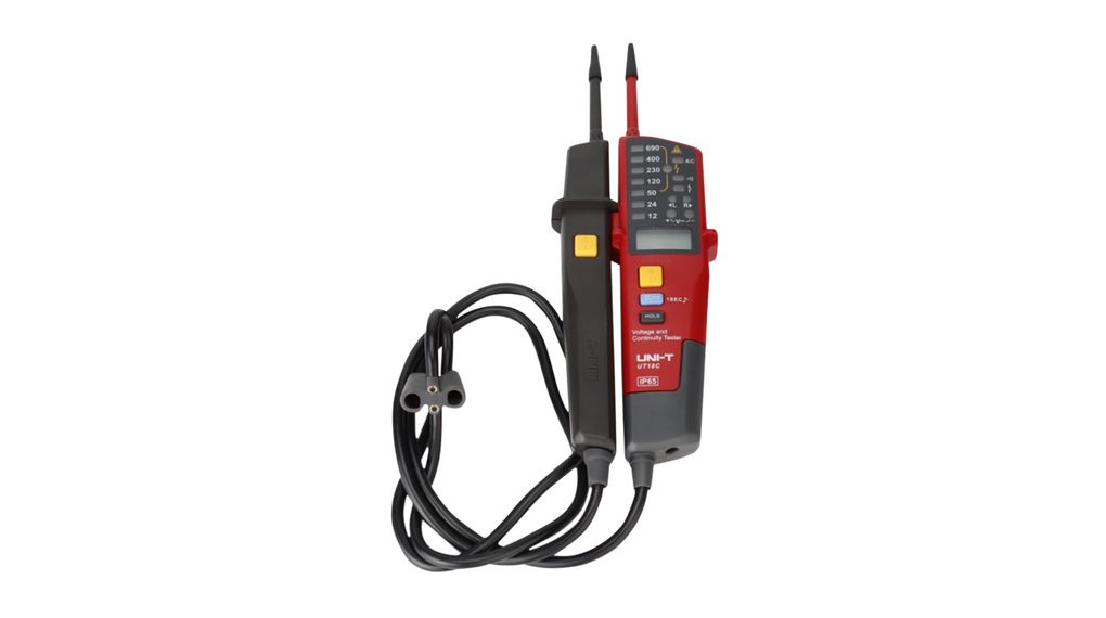 UNI-T UT18C, LCD Continuity Checker, 690V, Continuity Check, Battery Powered, CAT III 690 V, CAT IV 600 V