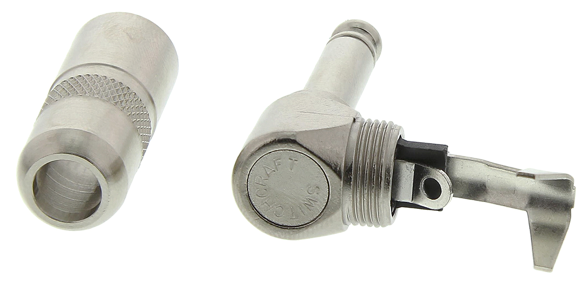 226 Switchcraft Jack Connector 6.35 mm Cable Male 2 Mono