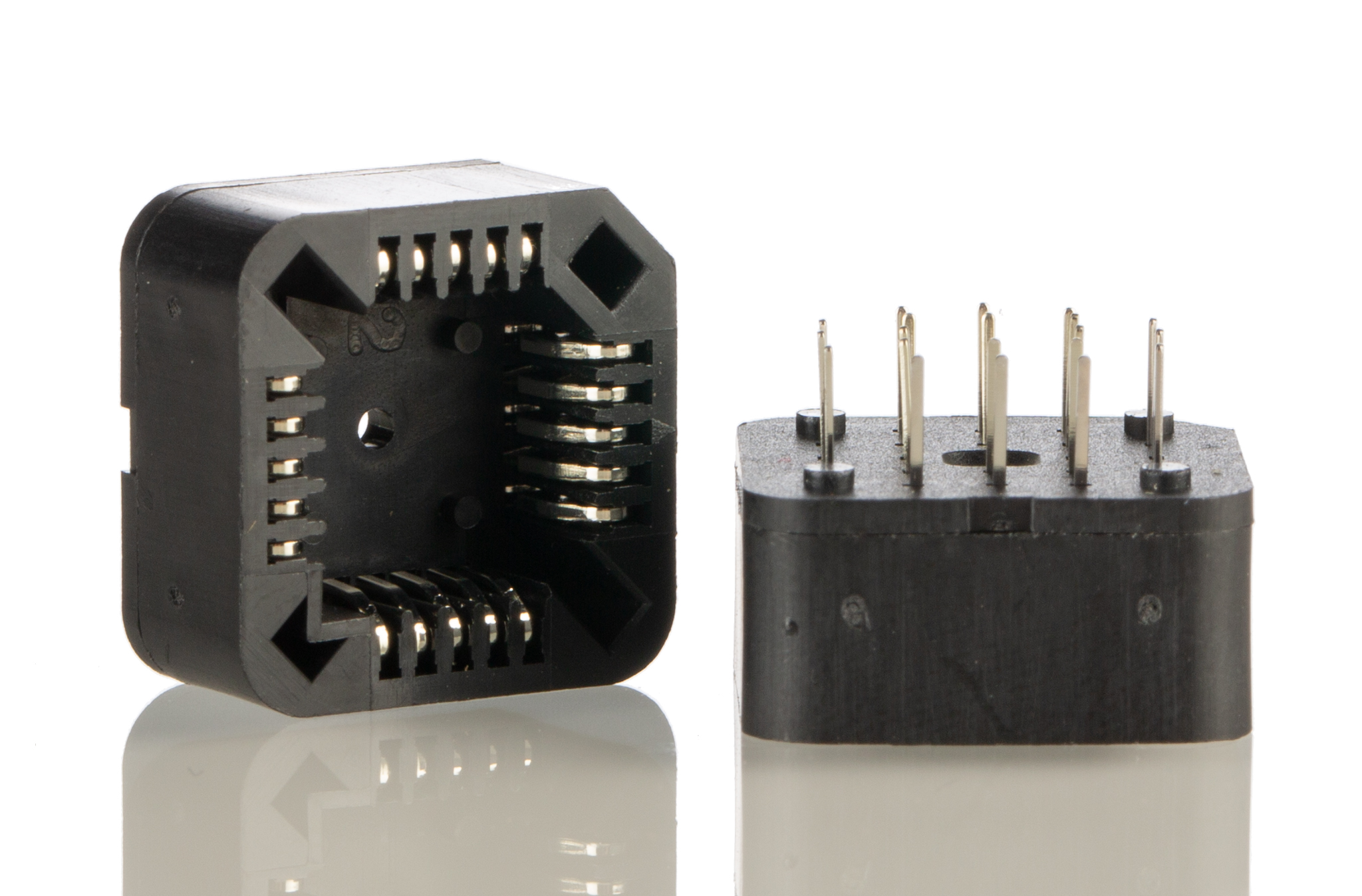 227-2200 RS PRO 1.27 mm Pitch 20 Way Through Hole PLCC IC Socket