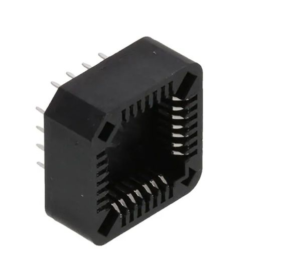 RS PRO 1.27 mm Pitch 28 Way Through Hole PLCC IC Socket