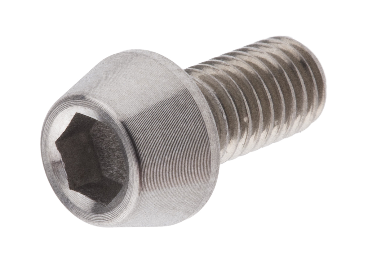 227-6855 RS PRO Bright Zinc Titanium Hex Socket Cap Screw, Hex Socket, M5 x 10 mm