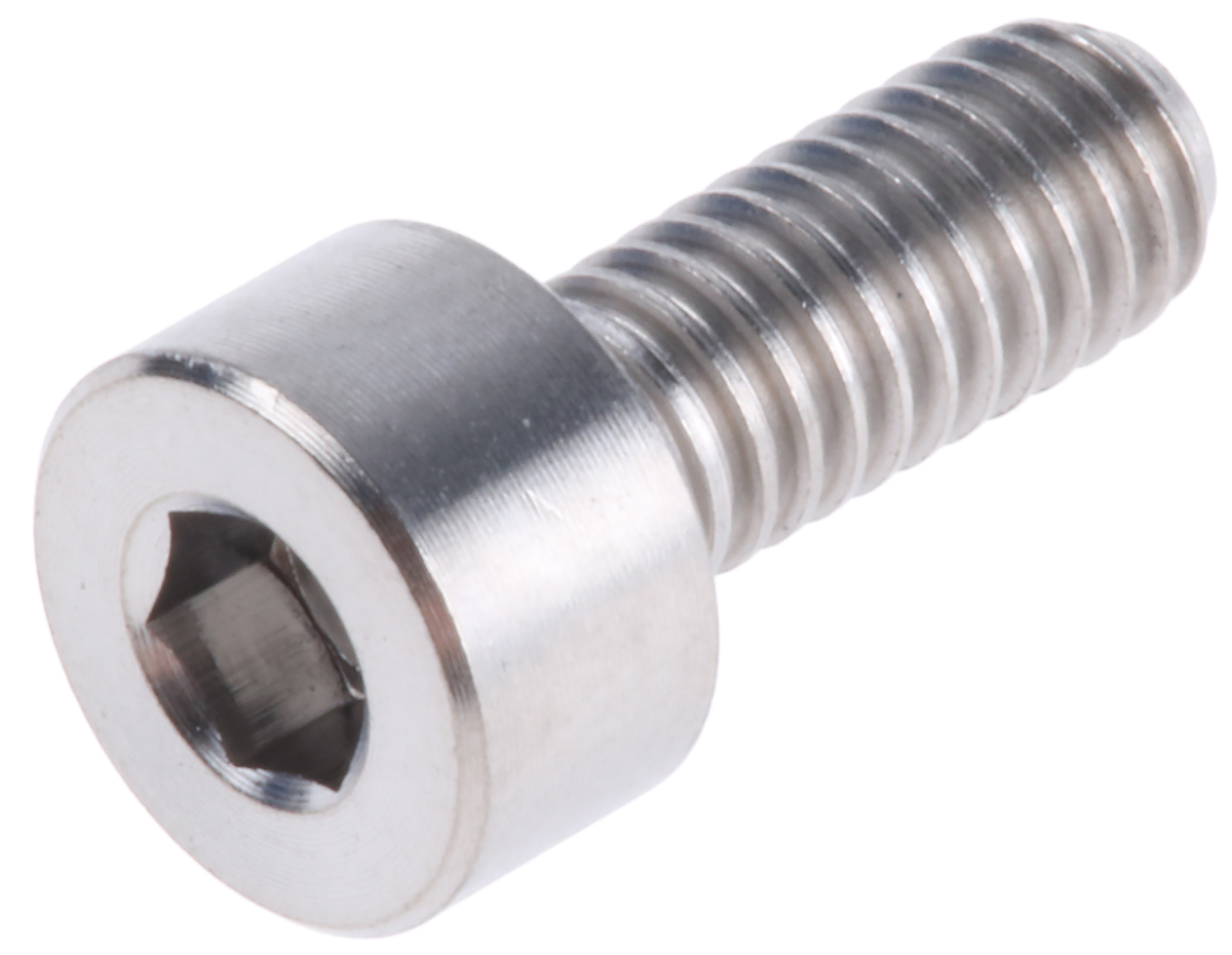 RS PRO Hex Socket Cap Screw, M4 x 10 mm