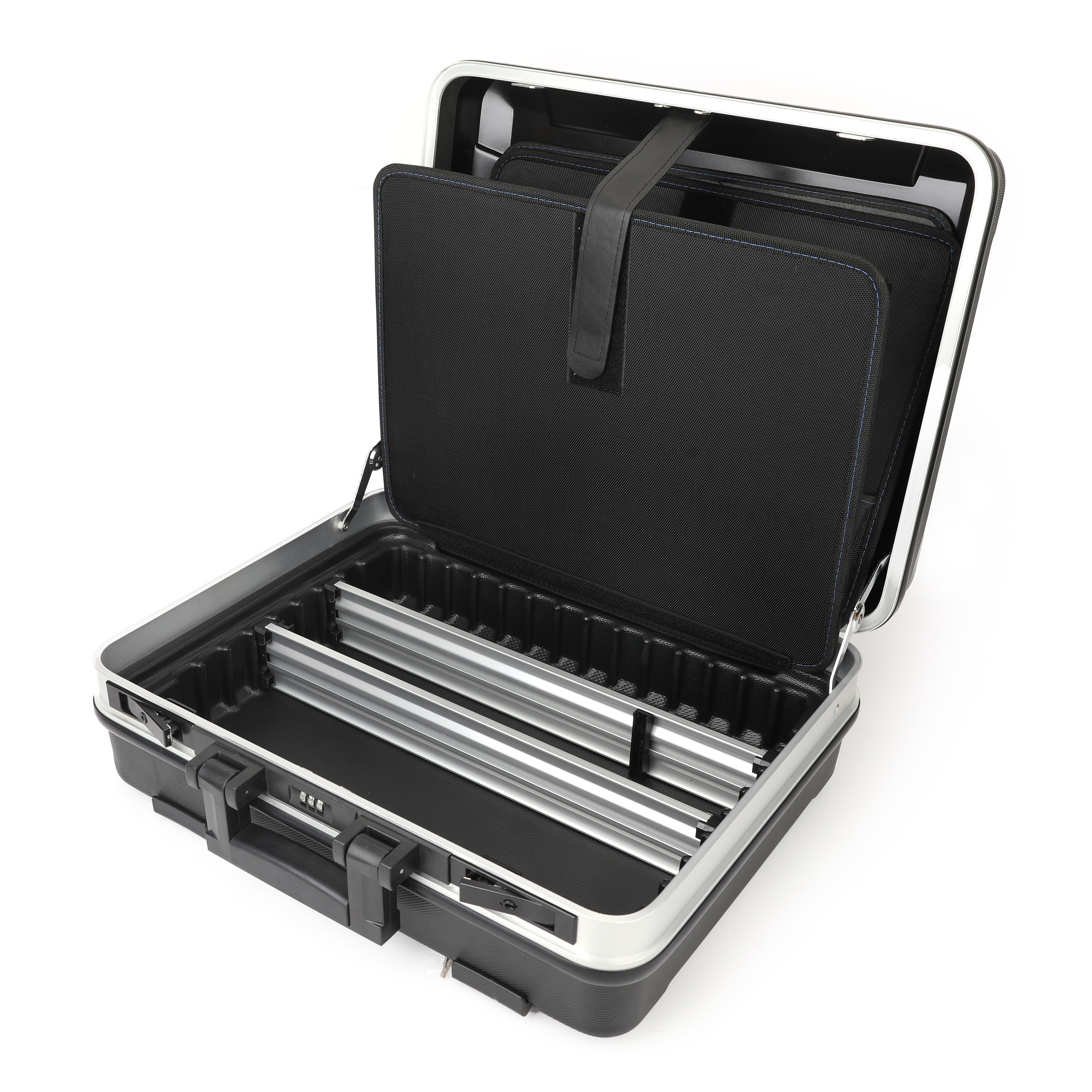 227-835 RS PRO 2 Drawer ABS Tool Case 185 mm 320 mm 480mm