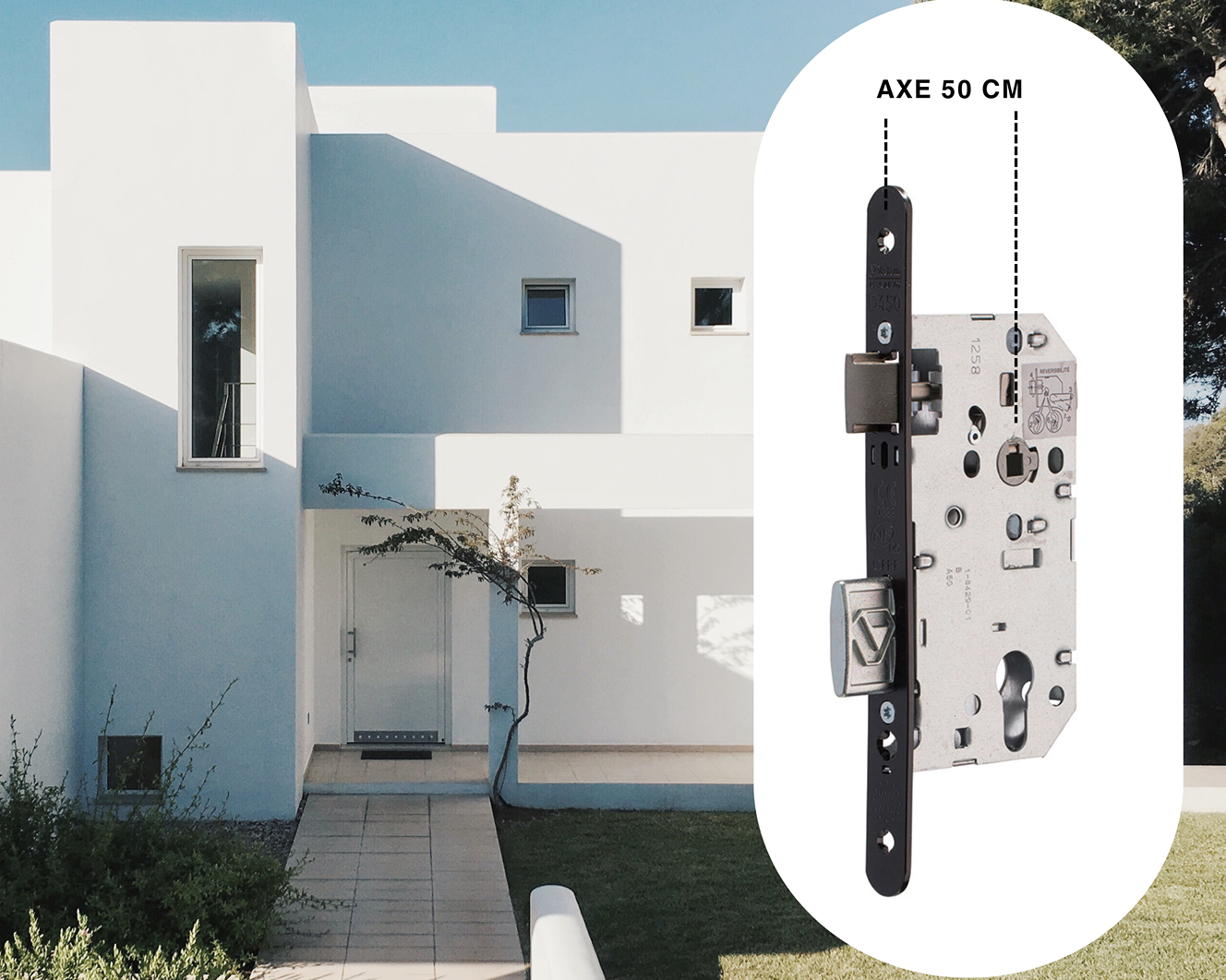 22705000 Vachette Mortice Lock Cylinder, 0 Levers, 15000 Differs