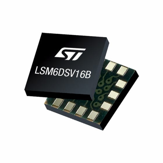 STMicroelectronics 6-Axis Surface Motion Sensor Module 1.71 V 3.6 V, SPI, LGA-14L, 14-Pin