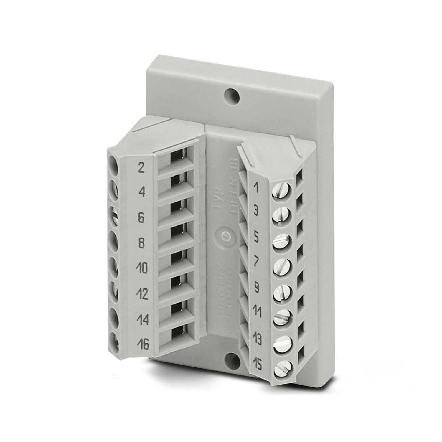 Phoenix Contact VARIOFACE Series 16-Contact Female Interface Module, FLK Connector, Rear, 16A