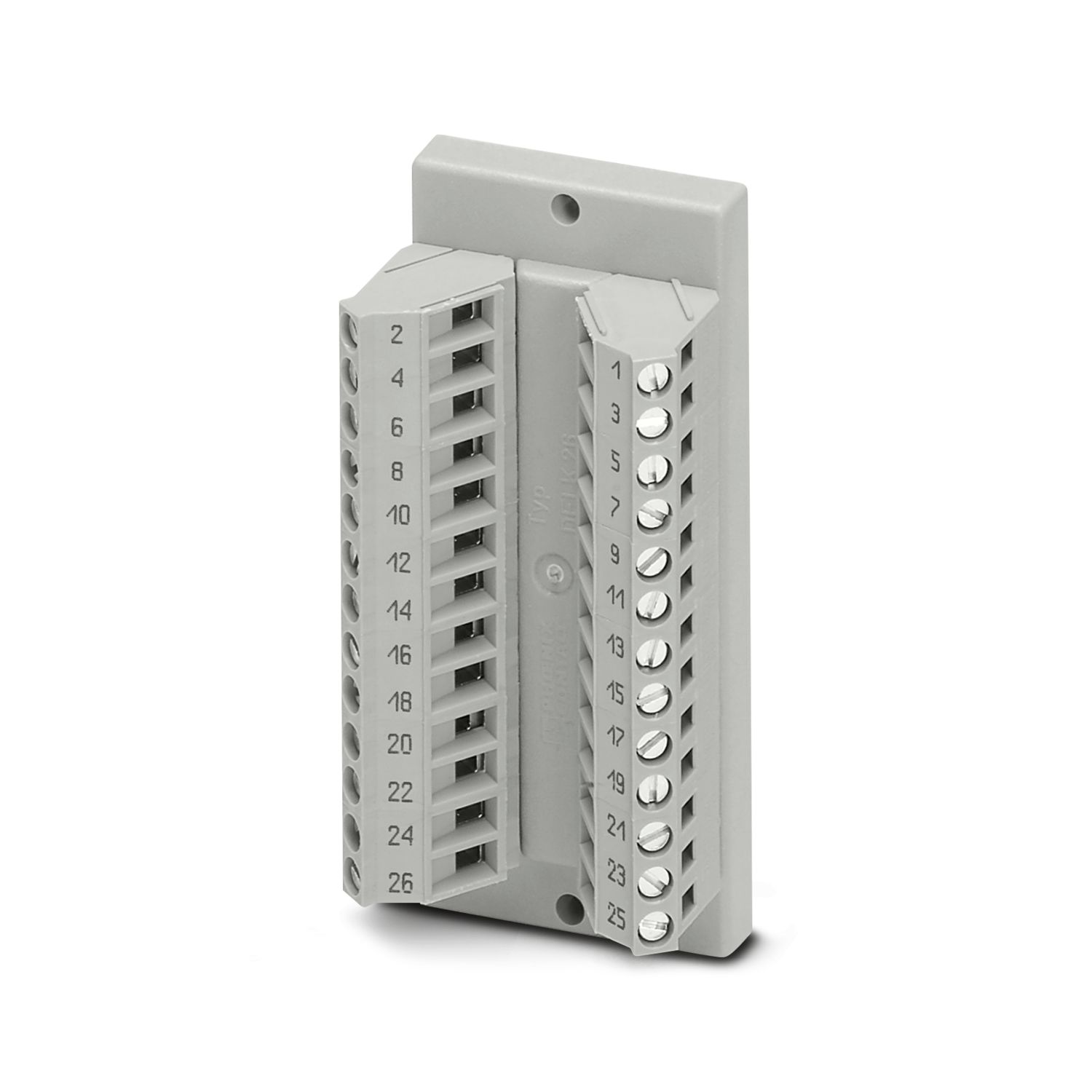 Phoenix Contact VARIOFACE Series 26-Contact Female Interface Module, IDC, FLK Connector, Rear, 26A