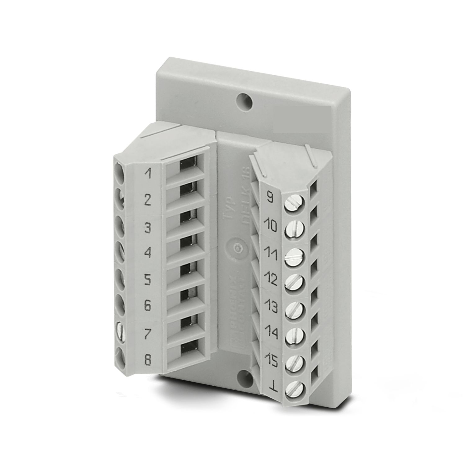 Phoenix Contact VARIOFACE Series 15-Contact Female Interface Module, D-Sub Connector, Rear, 2.5A