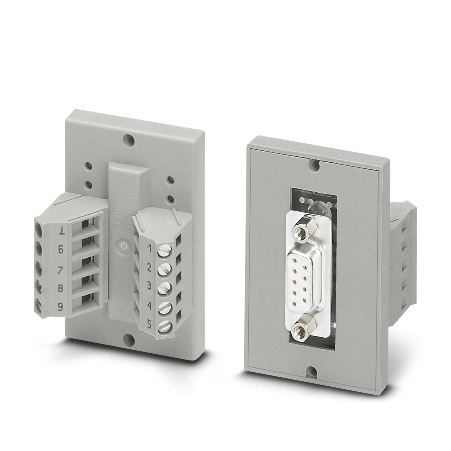 2287135 Phoenix Contact VARIOFACE Series 9-Contact Female Interface Module, D-Sub Connector, Rear, 2.5A