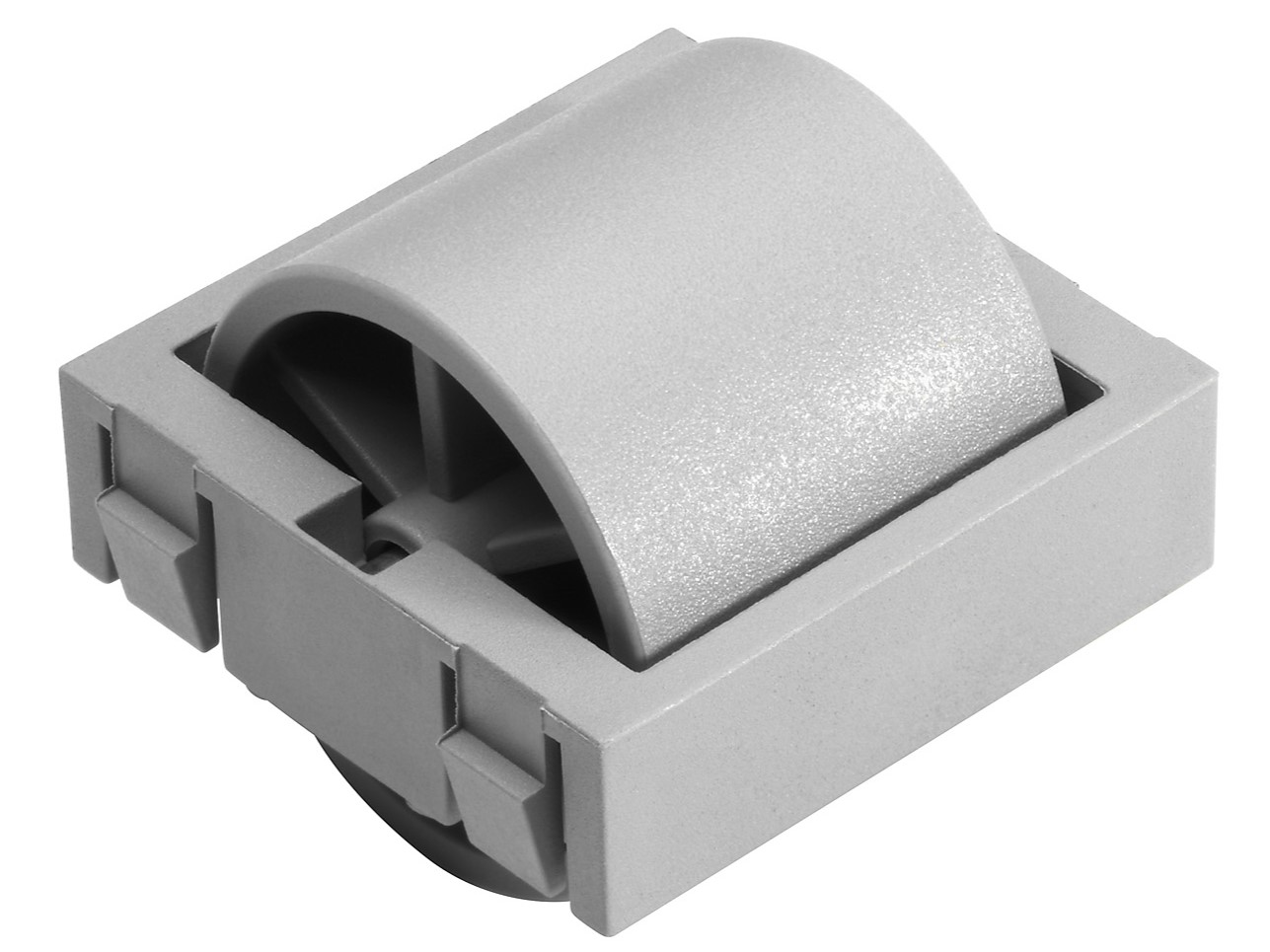 RS PRO Zinc Plated Steel Round Conveyor Roller Conveyor Roller Flange 24 mm Dia. x 33.3 mm L, Steel (Zinc Plated) 150 N,