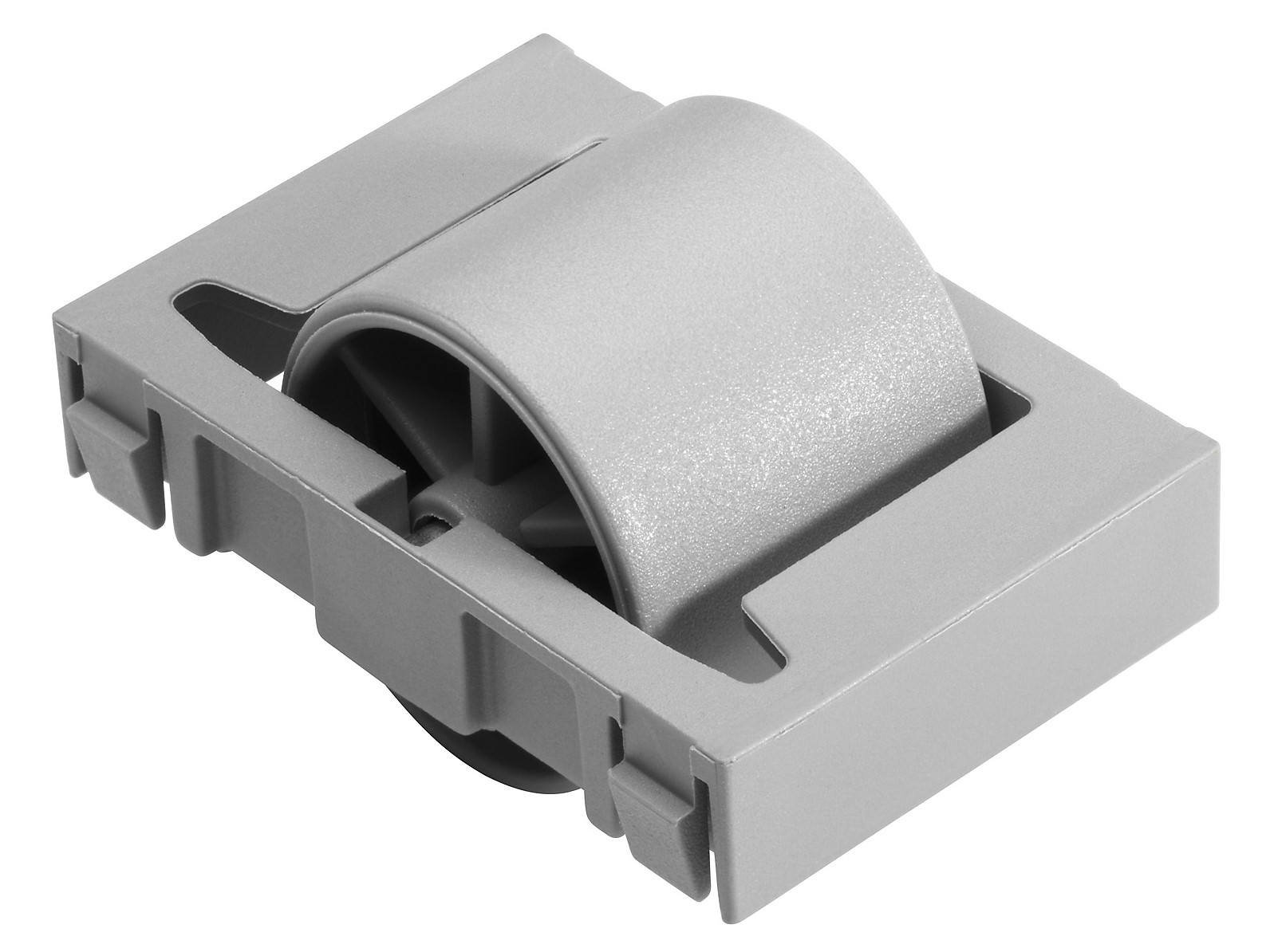 RS PRO Zinc Plated Steel Round Conveyor Roller Conveyor Roller Flange 24 mm Dia. x 33.3 mm L, Steel (Zinc Plated) 150 N,