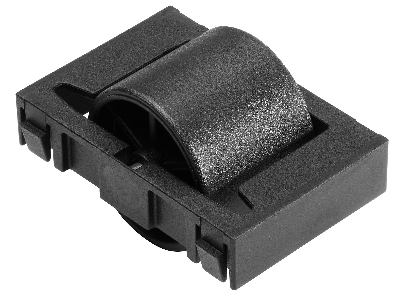 RS PRO Zinc Plated Steel Round Conveyor Roller Conveyor Roller Flange 24 mm Dia. x 33.3 mm L, Steel (Zinc Plated) 125 N,