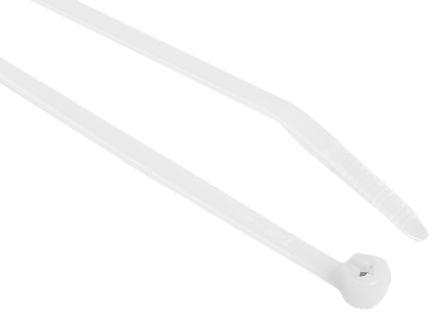 Thomas & Betts Natural Nylon Cable Tie, 186mm x 4.9 mm, Ty-Rap Series