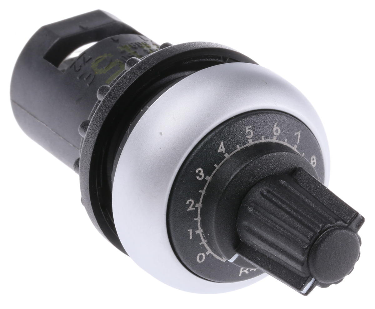 Eaton RMQ-Titan 47 kΩ Potentiometer 1-Turns Screw, 229492 M22-R47K