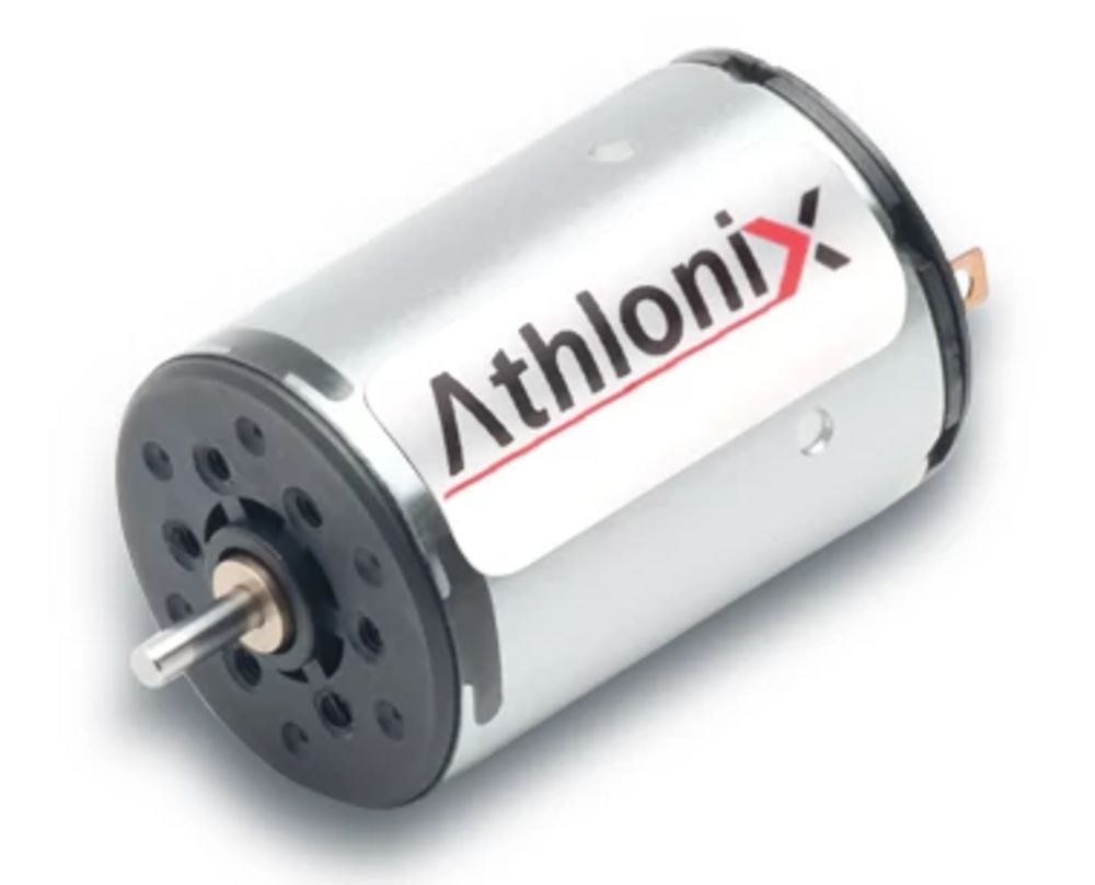 Portescap Brushed DC Motor, 9.4 W, 12V dc, 0.01329 Nm, 8131rpm, 2 mm Shaft Diameter